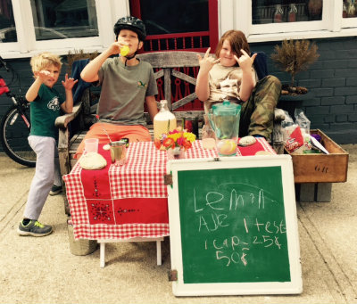 A neighborhood lemonade stand set up by Rachael Watman’s son and his friends reminds us of some valuable lessons about success.