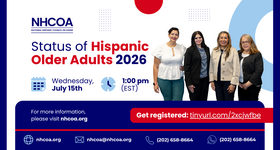 NHCOA Virtual Briefing: 2026 Status of Hispanic Older Adults