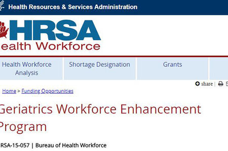Geriatrics Workforce Enhancement Program Receive $2 million Increase