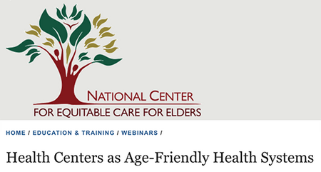 NCECE Webinar: Health Centers as Age-Friendly Health Systems