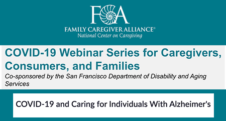 FCA Webinar: COVID-19 and Caring for Individuals With Alzheimer's