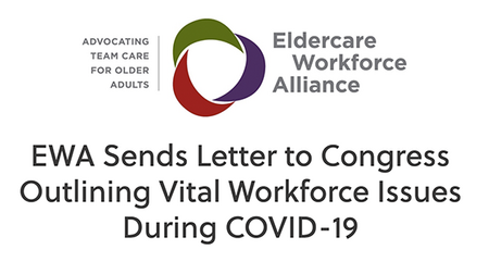 EWA Letter to Congress Highlighting Vital Workforce Needs During Pandemic