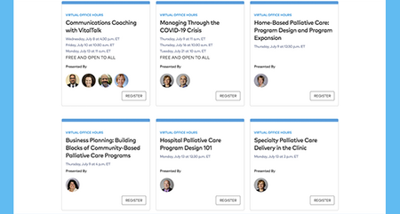 CAPC COVID-19 Virtual Open Events and Telehealth and Palliative Care Toolkit