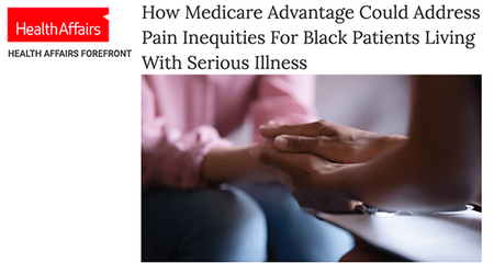 HA CAPC MA pain Inequities