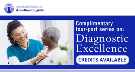 Perioperative Diagnostic Excellence in the Older Adult An Educational Initiative