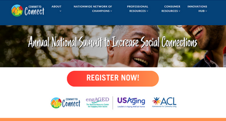 Commit to Connect and eng AGED ACL Annual National Summit to Increase Social Connections