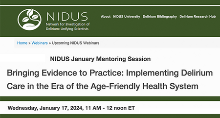 NIDUS webinar