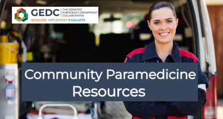 Community paramedicine resources GEDC