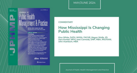 Journal of Public Health Management and Practice Paper How Mississippi Is Changing Public Health