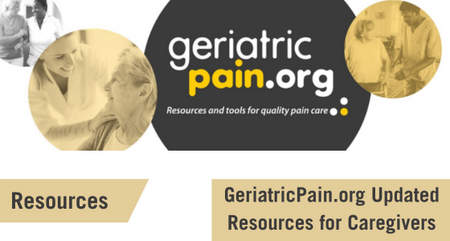 Geriatric Pain org Updated Resources for Caregivers 1