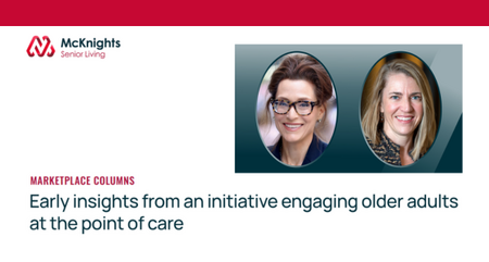 Mc Knights Early insights from an initiative engaging older adults at the point of care