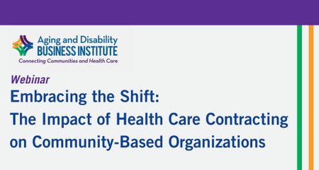 Aging and Disability Institute webinar