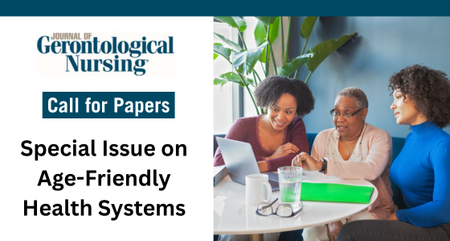 Call for Papers for Special Issue on Age Friendly Health Systems 1