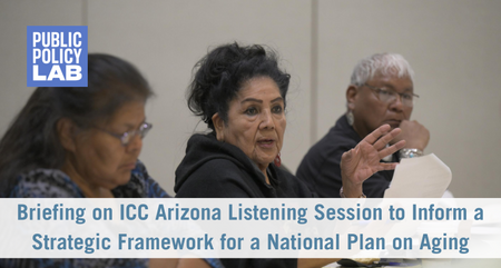 Public Policy Lab Briefing on ICC Arizona Listening Session May 2025