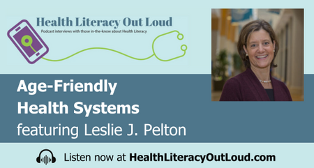 Health Literacy Podcast Leslie Pelton