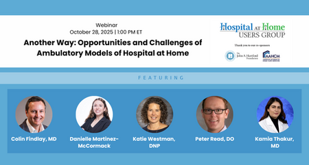 Hospital at Home Users Group Webinar Another Way for Hospital at Home 2