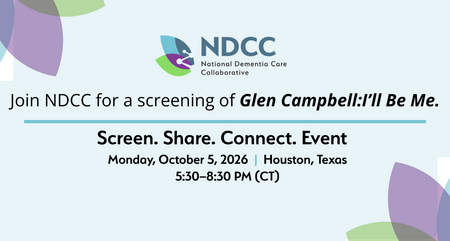 National Dementia Care Collaborative Event Screen Share Connect 105