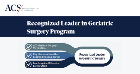 ACS Recognized Leader in Geriatric Surgery Program