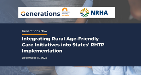 Generations Now Article Integrating Rural AFHS into States RHTP 2