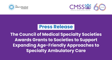 Council of Medical Specialty Societies Award Announcement 2026