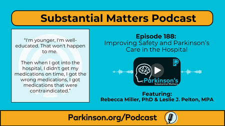 Parkinsons Foundation Podcast Ep with Leslie