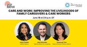 CARE Fund and JAHF Webinar: Care and Work - Improving the Livelihoods of Family Caregivers and Care Workers