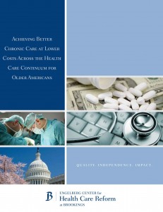 Report Examines Policy Issues and Best Strategies for Chronic Care