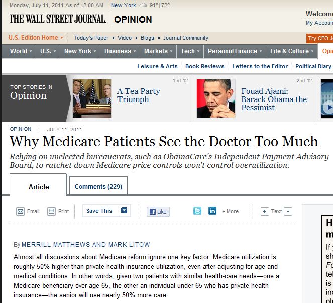 The Ship of State Capsized by a Silver Tsunami of Greedy Geezers?