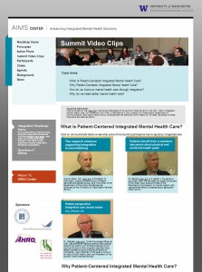 AIMing for Quality, Integrated Care