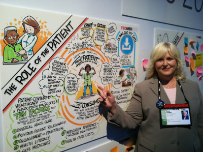 Amy Berman speaks at TEDMED's Great Challenges in Health Care in 2013.