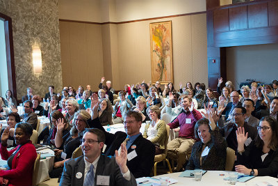Attendees at the first Hartford Change AGEnts conference in December 2014.
