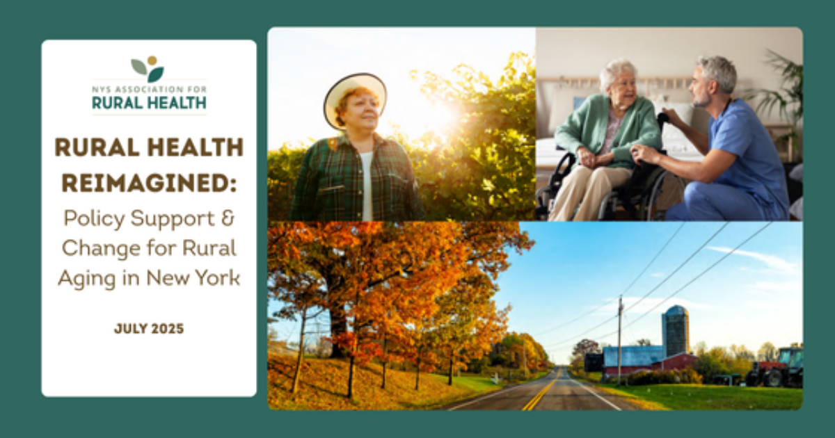 NYS Association for Rural Health Report: Rural Health Reimagined ...