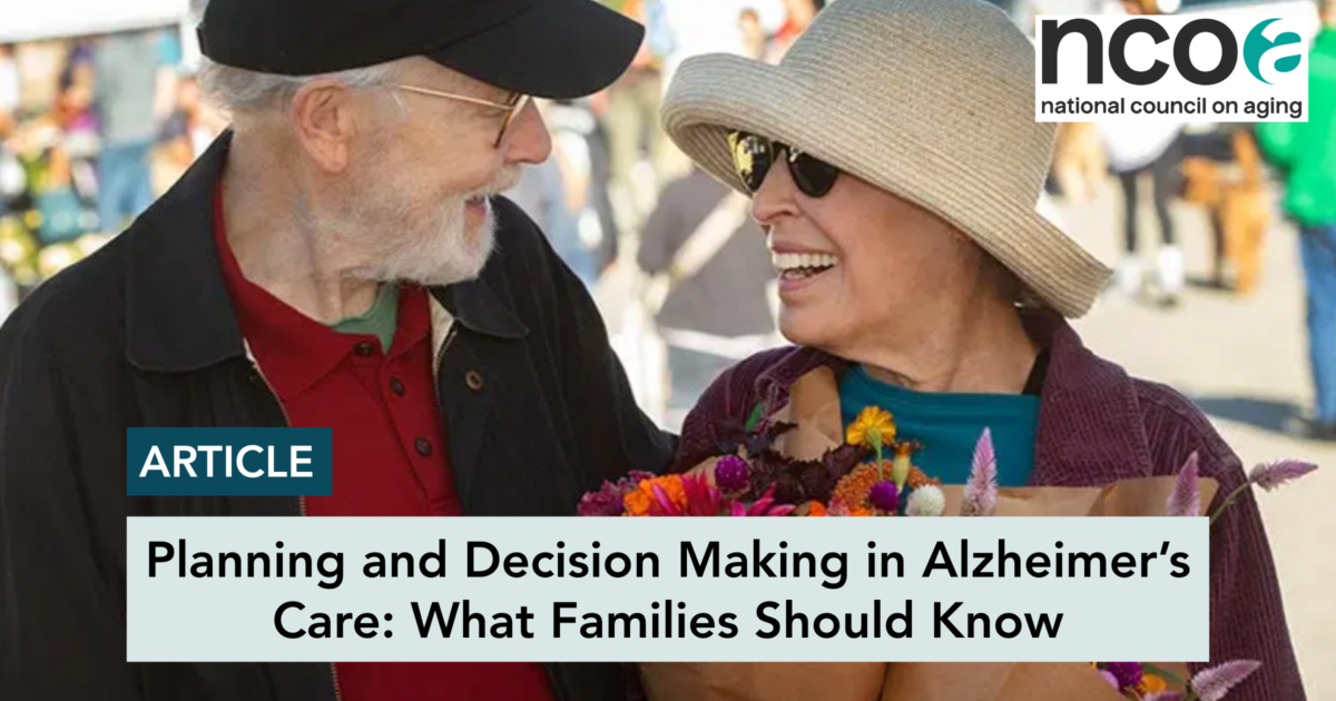 National Council on Aging Blog: Planning and Decision Making in ...