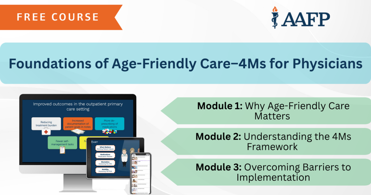 American Academy of Family Physicians Course: Foundations of Age ...
